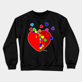 My heart opens for you Crewneck Sweatshirt